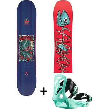 Snowboard Salomon SNB set GRAIL + GOODTIME BLUE 120