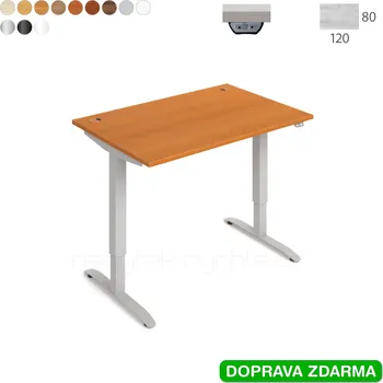 Psací stůl MS 2 1200 Hobis Motion 120 x 80 x 70 až 120 cm