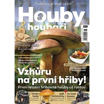 Časopis Houby a houbaři 6/2018 - Vzhůru na první hřiby!
