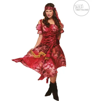 Karnevalový kostým Mottoland Německo Zigeunerin - kostým D varianta: 42