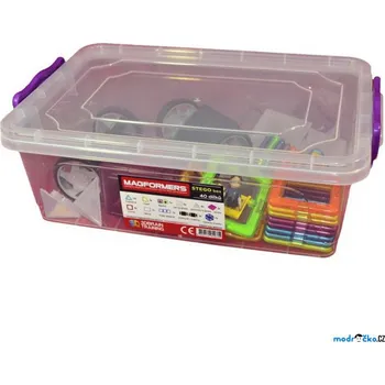 Stavebnice Magformers Magformers - Box Stego 2023, 43 dílků