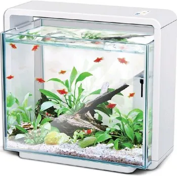 Akvárium Hailea Natur Biotop E-15X - 15 l bílé