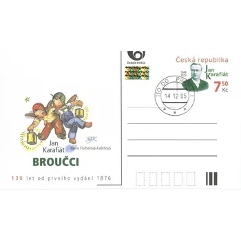 Poštovní známka Česká pošta (2005) CDV 100 O - Broučci - Jan Karafiát