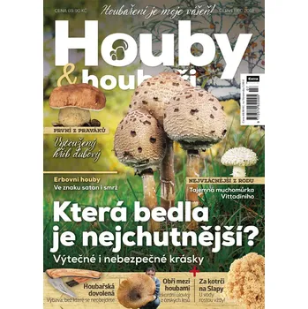 Časopis Houby a houbaři 7/2018 - Která bedla je nejchutnější?