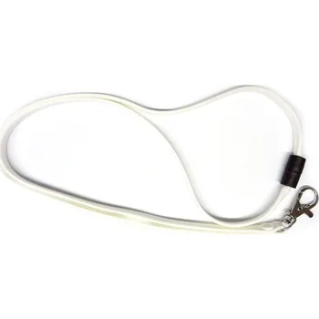 UHF RFID šňůrka na krk, bílá, kovová karbina