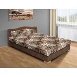 Nabytekmorava Levná postel s úložným prostorem Apollo 200x140 Barva: hnědá/hnědá