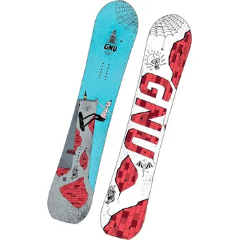 Gnu Money C2E Blue/White Snowboard Gnu Money C2E Blue/White