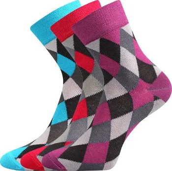 Dámské oblečení IVANA dámské barevné ponožky Boma - MIX 51 35-38 mix barev