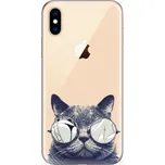 iSaprio Crazy Cat 01 pro iPhone XS