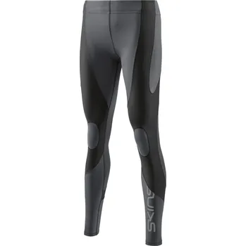 Dámské kalhoty SKINS K-Proprium Womens Compression Long Tights, Charcoal (dámské kompresní dlouhé kalhoty SKINS) S