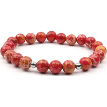 Náramek Moni - dámský náramek červený regalit