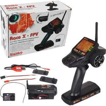 RC vybavení Race X - FPV RC souprava s LCD 720p