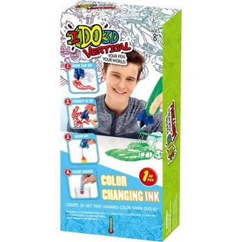 kreativní sada Recenze IDO3D Vertical Color Change startovací sada s jedním perem