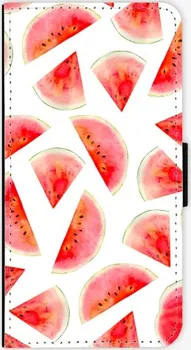 Pouzdro na mobilní telefon iSaprio Melon Pattern 02 pro Huawei P20 Lite flipové