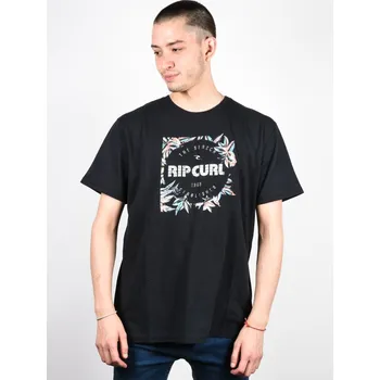 Pánské tričko Rip Curl Mamas Flower černé S