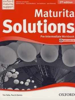 Anglický jazyk Maturita Solutions Pre-intermediate Workbook Audio Pack Czech Edition - Tim Falla, Paul A. Davies (2nd Edition) + [CD]