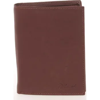 Peněženka Pánská kožená hnědá peněženka - Delami Therron hnědá