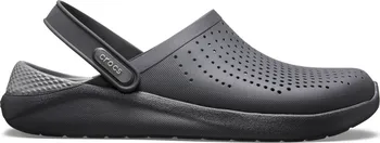 Pánské pantofle Crocs Literide Clog černá/šedá