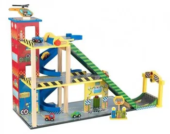 Dřevěná hračka Kidkraft 63267 Mega Ramp Racing Set