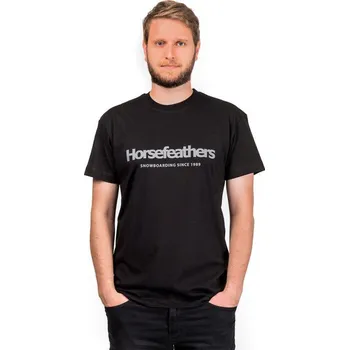 Pánské tričko Horsefeathers Quarter Black