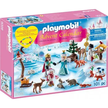 Stavebnice Playmobil Playmobil 9008 Adventní kalendář Bruslení v zámeckém parku
