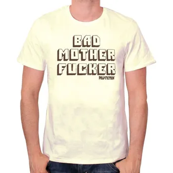 Pánské tričko Pulp Fiction - Bad Mother Fucker (bílá)