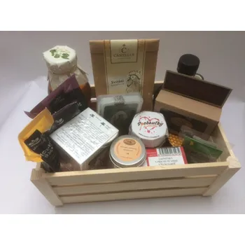 Dárkový potravinový koš Dárková bedýnka velikost L