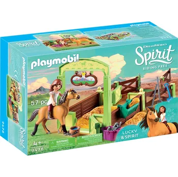 Stavebnice Playmobil Playmobil 9478 Koňský box Lucky & Spirit