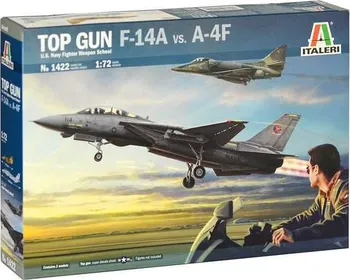 Plastikový model Italeri Top Gun F-14A vs A-4F 1:72