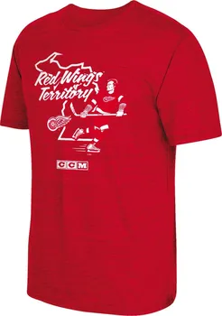 Pánské tričko CCM Detroit Red Wings CCM Territorial L