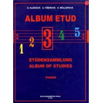 Editio Bärenreiter Album etud 3 na klavír