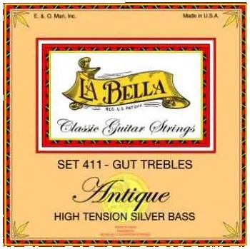 Struna pro kytaru a smyčcový nástroj La Bella 411 Antique nylonové struny