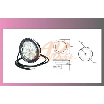 Osvětlení automobilu LED-PRO-MIN-RING světlo zpětné