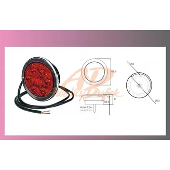 Osvětlení automobilu LED-PRO-MIN-RING světlo mlhové