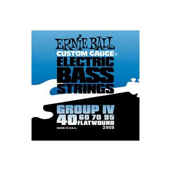Strunný nástroj Ernie Ball Ernie Ball EB 2808 struny na baskytaru Flatwound Bass 40-95
