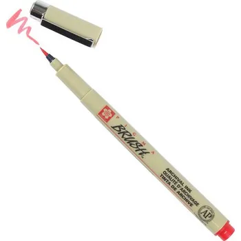 Sakura Pigma Brush, červený
