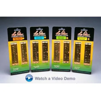 Foukací harmonika Lee Oskar 1910NRP Lee O.Gm vyměnitelná destička