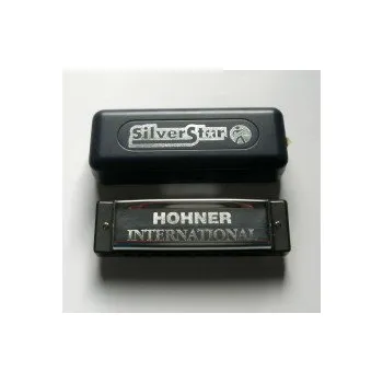 Foukací harmonika Foukací harmonika Hohner Silver Star in F M50406