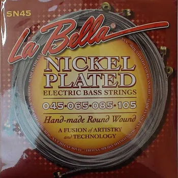 Struna pro kytaru a smyčcový nástroj La Bella SN45 Std. Light struny na baskytaru