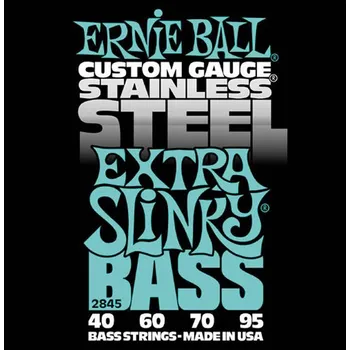 Strunný nástroj Ernie Ball Ernie Ball 2845 struny na baskytaru Extra Slinky Bass 40-95