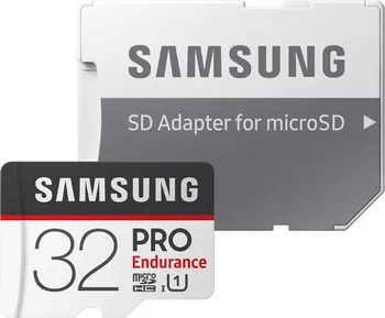 Paměťová karta Samsung PRO Endurance micro SDHC 32 GB + adaptér (MB-MJ32GA/EU)