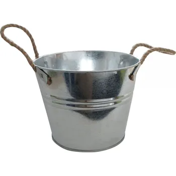 Zdenické nářadí Vědro pozinkované s provazovými uchy - 7l