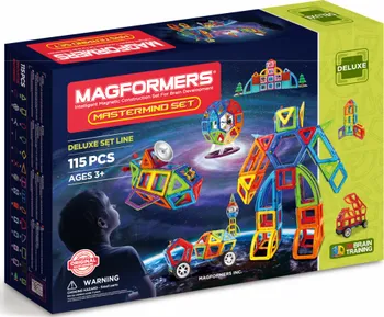 Stavebnice Magformers Magformers Mastermind 115 dílků