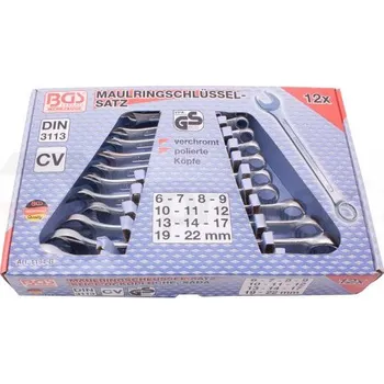 Ruční nářadí Klíče očkoploché 6,0 - 22,0 mm, sada 12 dílů, v kartonu