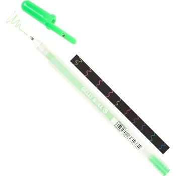Sakura Gelly Roll Moonlight fluo-zelená