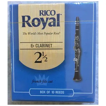 RICO ROYAL tvrdost 2 1/2 plátek pro Eb Klarinet - RBB