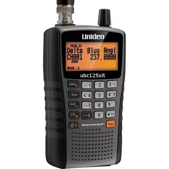 Vysílačka UNIDEN UBC 125XLTC, širokopásmový scanner 25-960MHz