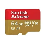 SanDisk Extreme micro SDXC 64 GB Class…