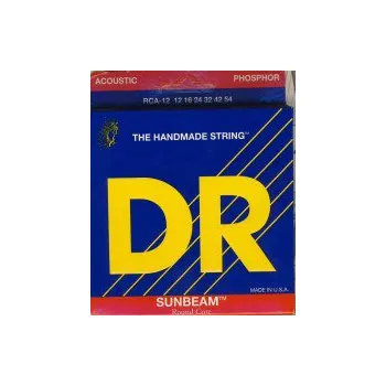 Struna pro kytaru a smyčcový nástroj Struny akustická kytara kovové 12 DR phosphor bronze tvrdost 12