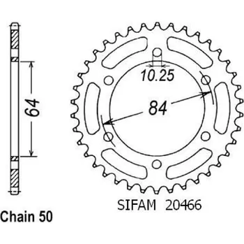 Motodíl Sifam Rozeta pro Suzuki 20466CZ44